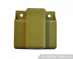 管式滑觸線對(duì)扣護(hù)盒